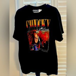 Brand new HALLOWEEN Chucky and Tiffany Men’s Tee Shirt Size XL